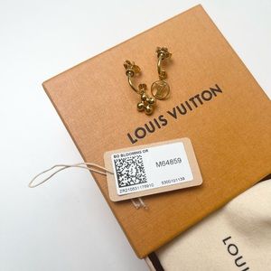 Authentic Louis Vuitton Earrings